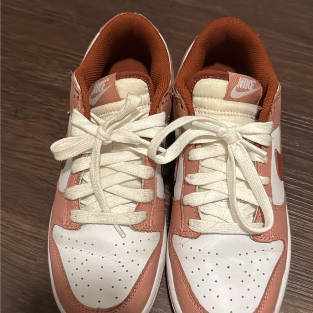 Nike Dunk Low Pink Red Stardust Rugged Orange